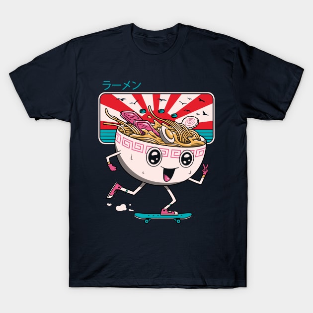 Tokyo Ramen T-Shirt by Vincent Trinidad Art